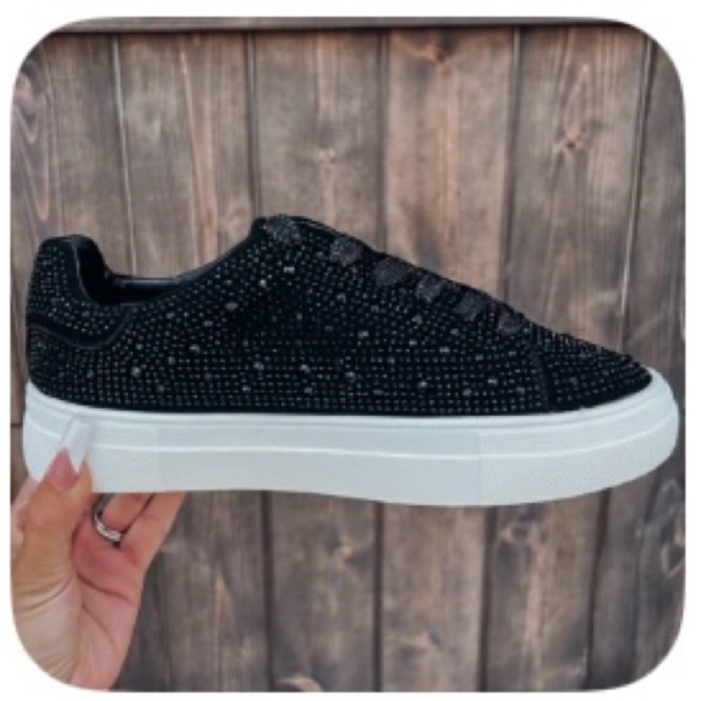Dolce Rhinestone Sneakers Size 6 Brand New in box NEVER WORN